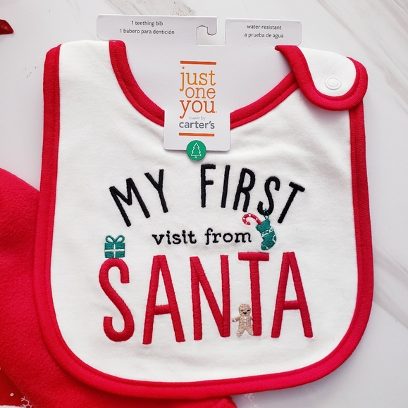 Carter's Baby Lot Outfit and Bibs Sz. 6 Months - Picture 9 of 12